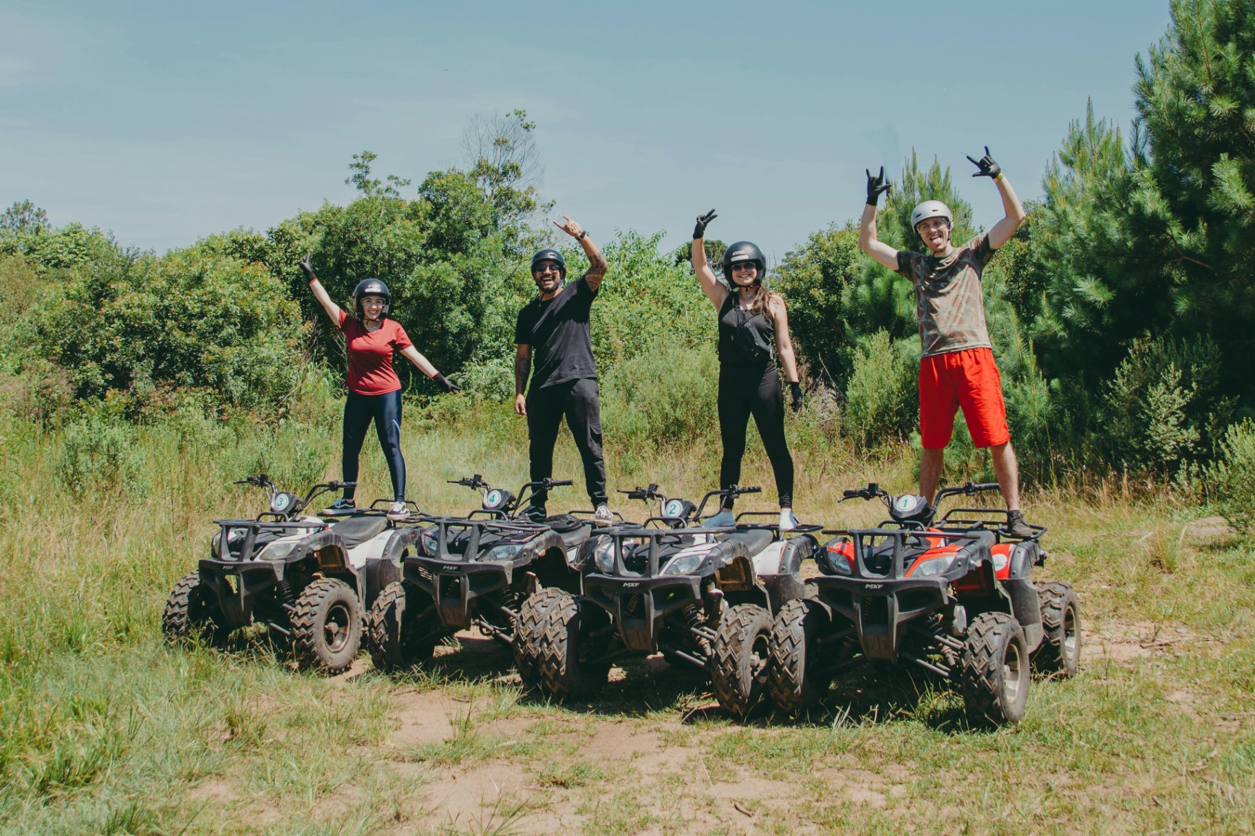 Zipline, ATV & Waterfall Swimming